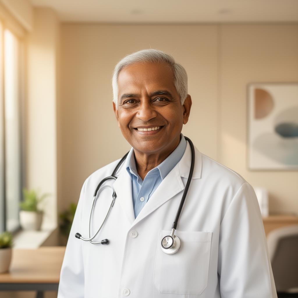 Senior Indian specialist doctor